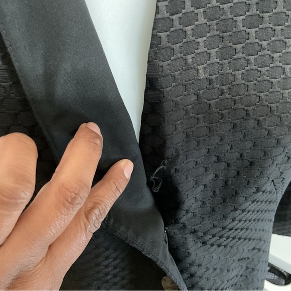 Armani Collezioni Black Blazer Size 6 - Picture 3 of 13